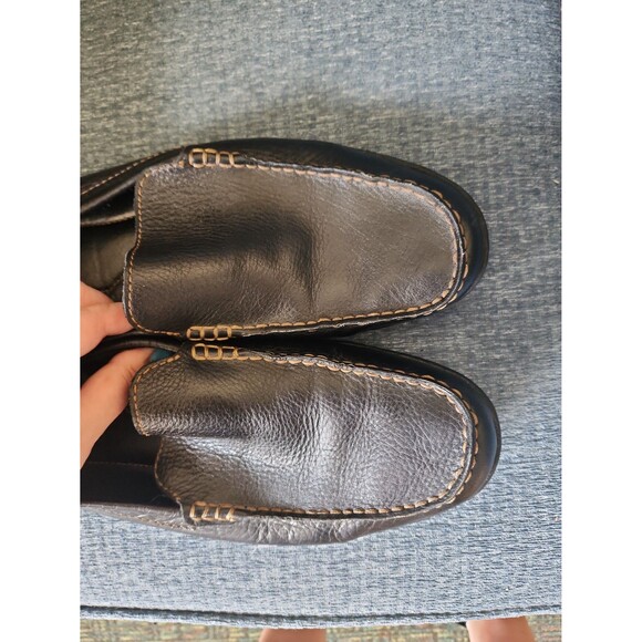 Born Men\'s Black Leather Slip-on Driving Loafers Size 11.5 main image 8